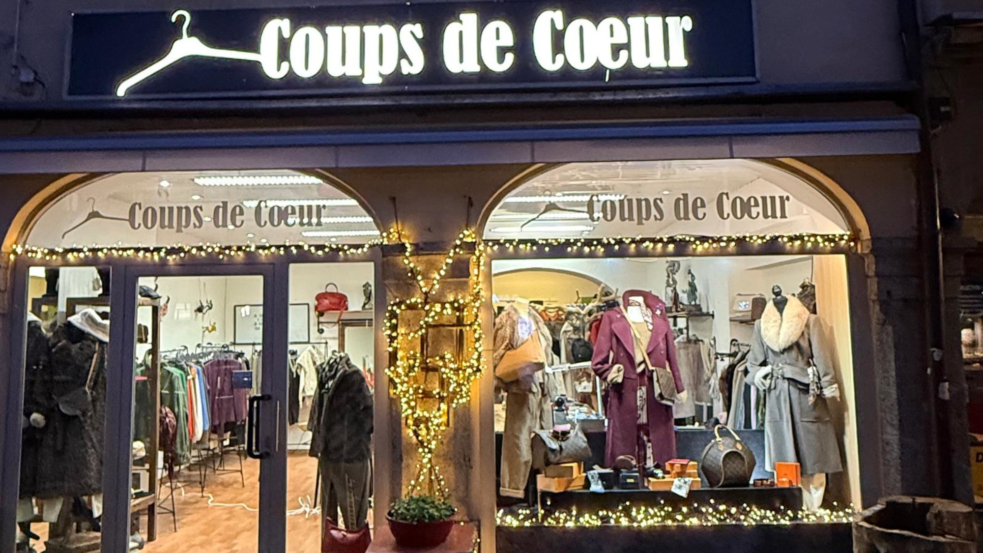 Coups de Coeur - Boutique de mode - Martigny - Noël 2025